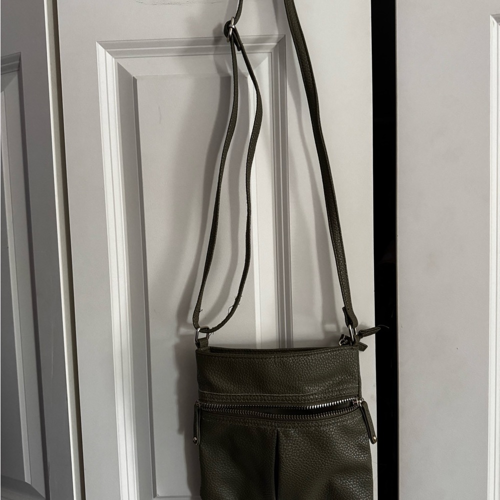 Atmosphere Olive Crossbody Bag